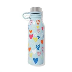 NEW BRIGHTON color of love water bottle in blue